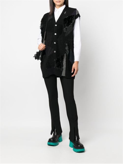 Patchwork effect waistcoat JUNYA WATANABE | JJN0321